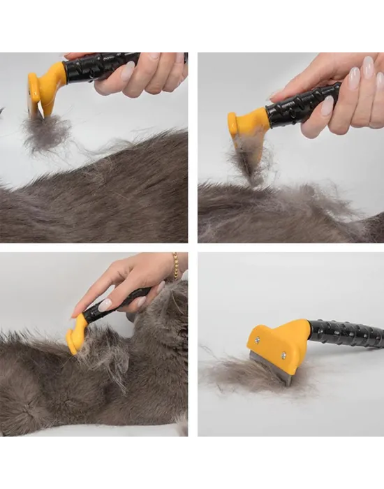 Fubminator Kedi Köpek Tüy Toplama Tarağı Kaşıma Aparatı 4,5 Cm