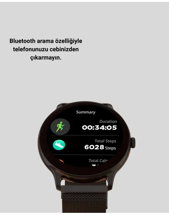 G20 Mini Akıllı Saat – İphone & Android Uyumlu, Adım Sayar Ve Uyku Takipli