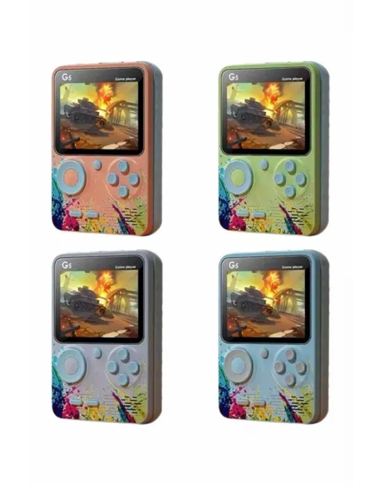 Game Box Mini 500 Adet Retro Oyun Taşınabilir Oyun Konsolu