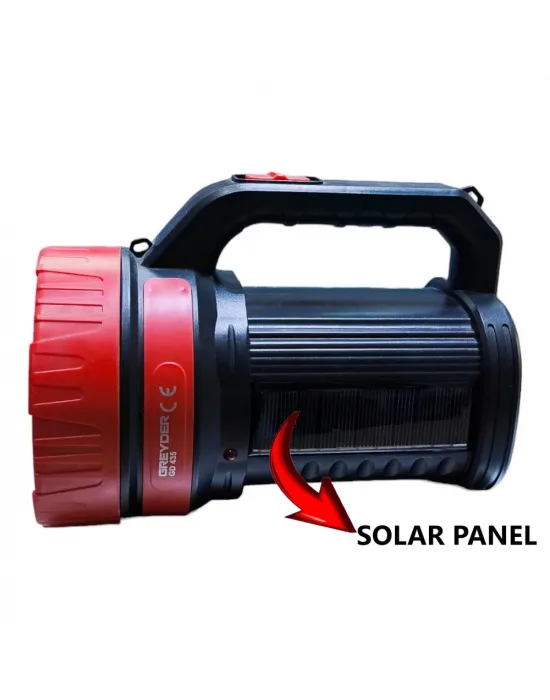 Gd-435 20 Watt Solar Şarjlı Projektör Spot Fener