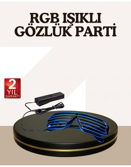 Gece Eğlenceleri İçin Led Işıklı Gözlük