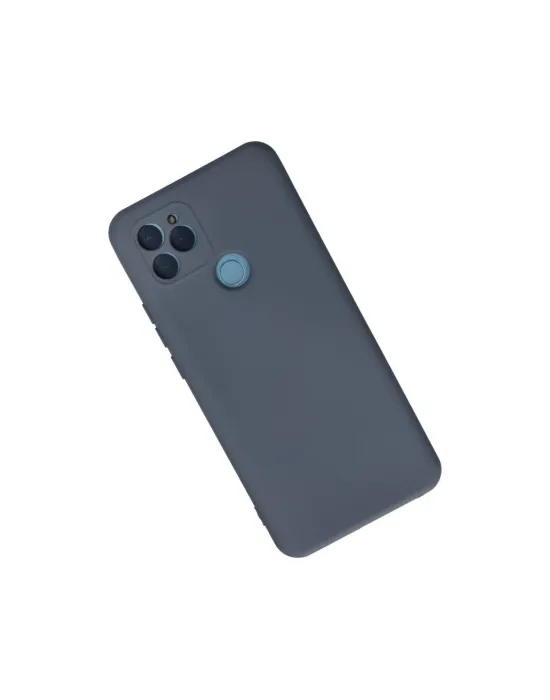 General Mobile Gm 21 Kılıf Nano İçi Kadife Silikon - Gri