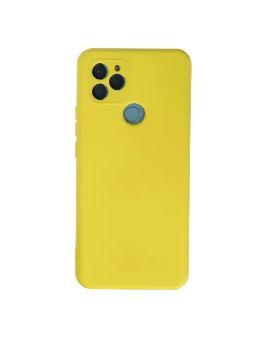 General Mobile Gm 21 Kılıf Nano İçi Kadife Silikon - Sarı