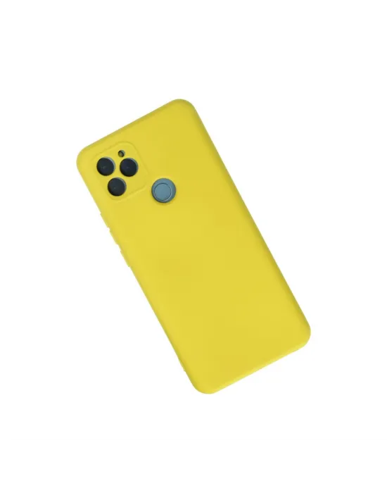 General Mobile Gm 21 Kılıf Nano İçi Kadife Silikon - Sarı