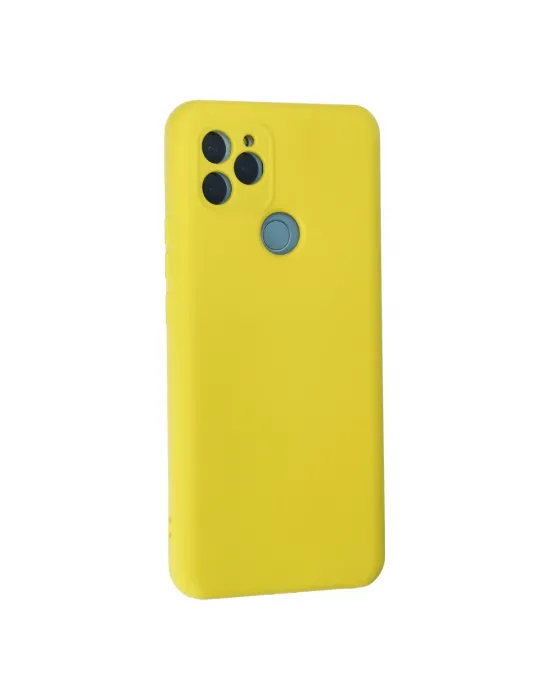 General Mobile Gm 21 Kılıf Nano İçi Kadife Silikon - Sarı