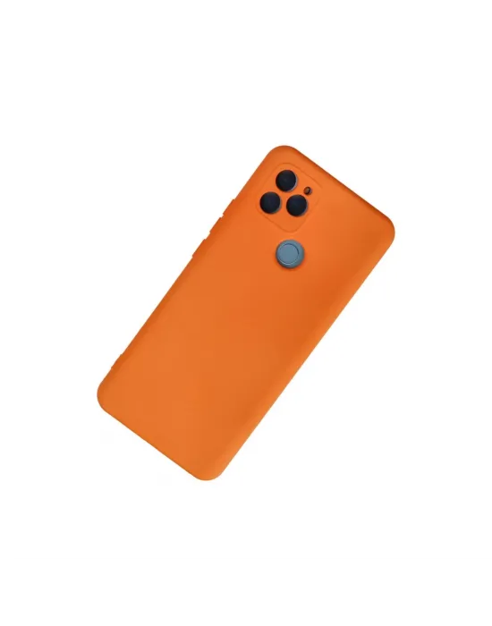 General Mobile Gm 21 Kılıf Nano İçi Kadife Silikon - Turuncu