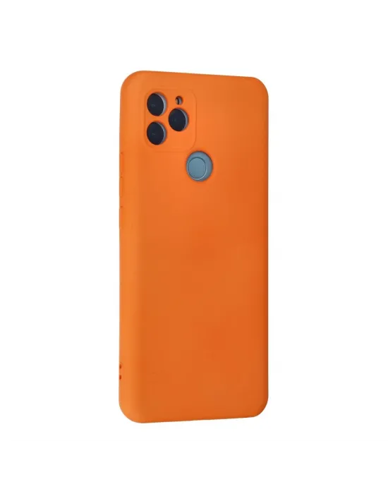 General Mobile Gm 21 Kılıf Nano İçi Kadife Silikon - Turuncu