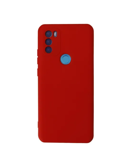 General Mobile Gm 21 Plus Kılıf Nano İçi Kadife Silikon - Kırmızı