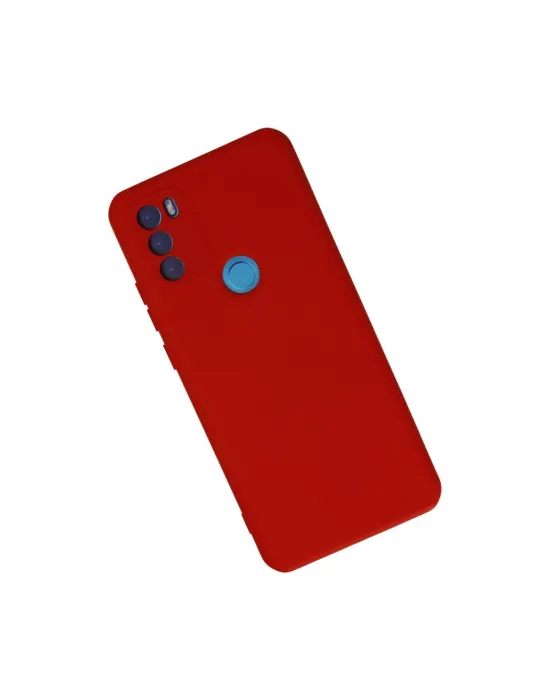 General Mobile Gm 21 Plus Kılıf Nano İçi Kadife Silikon - Kırmızı