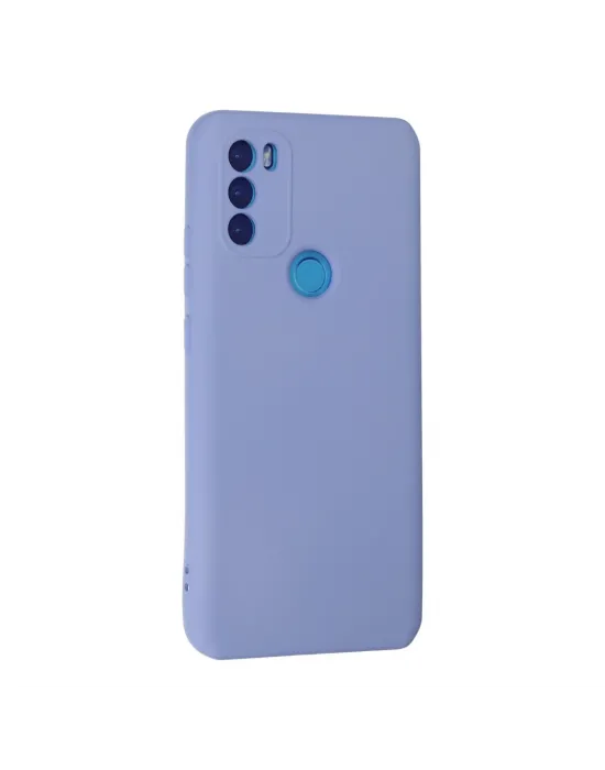 General Mobile Gm 21 Plus Kılıf Nano İçi Kadife Silikon - Lila