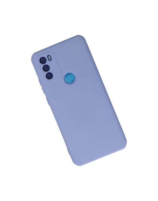 General Mobile Gm 21 Plus Kılıf Nano İçi Kadife Silikon - Lila