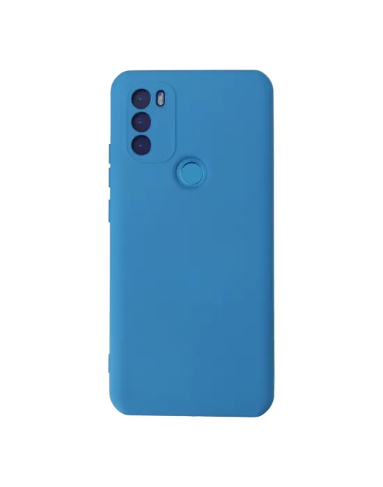 General Mobile Gm 21 Plus Kılıf Nano İçi Kadife Silikon - Mavi