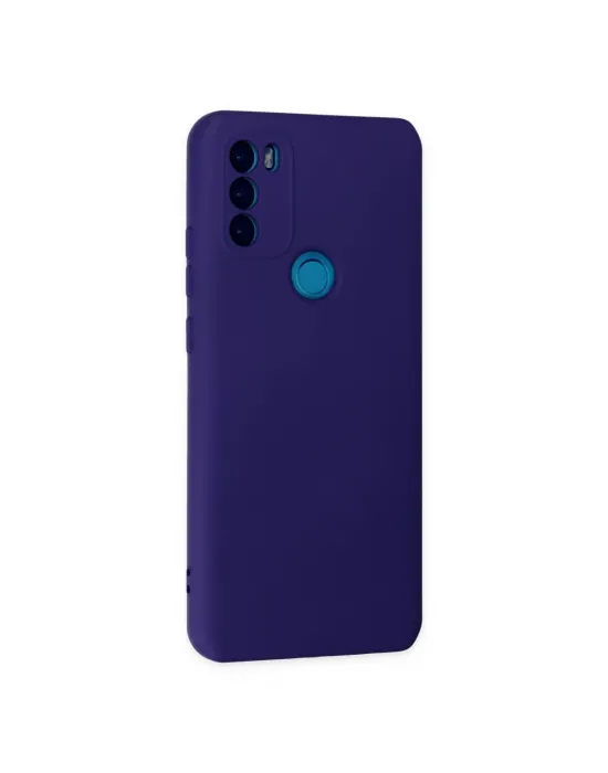 General Mobile Gm 21 Plus Kılıf Nano İçi Kadife Silikon - Mor