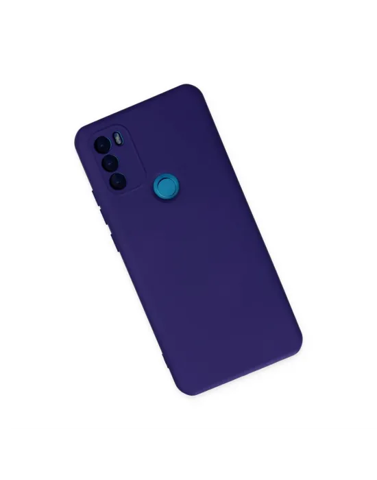 General Mobile Gm 21 Plus Kılıf Nano İçi Kadife Silikon - Mor