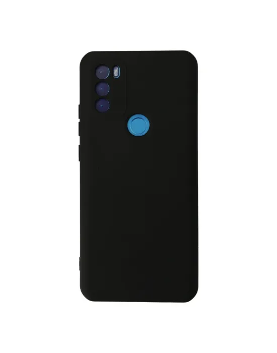 General Mobile Gm 21 Plus Kılıf Nano İçi Kadife Silikon - Siyah