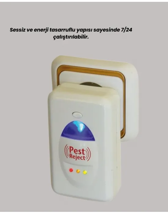 Geniş Alan Kapasiteli Sessiz Enerji Tasarruflu Haşere Kovucu