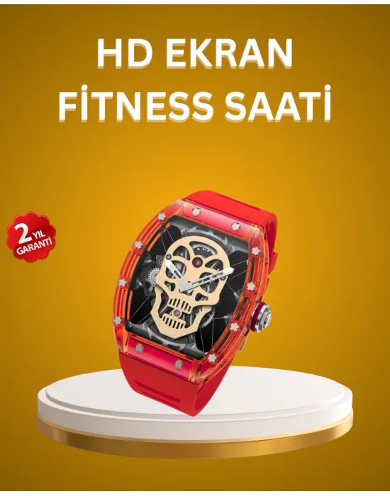 Geniş Ekranlı Akıllı Saat Şık Ve Modern Tasarım