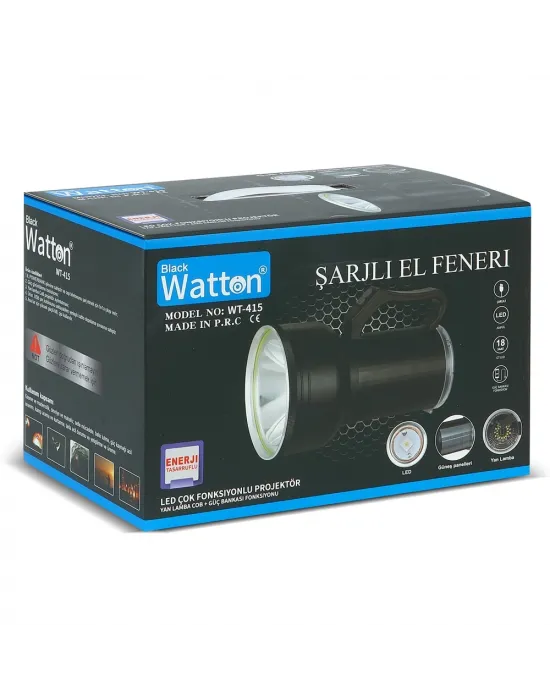 Gt Led Taşınabilir Güneş Solar Ledli Fener  Wt-415