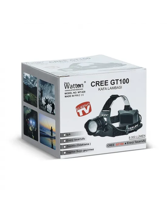 Gt100 Led Şarjlı Kafa Lambası  Wt-628