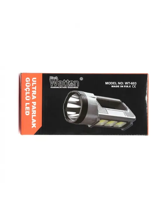 Güçlü Şarjlı Fener Masa Lambası  Wt-603