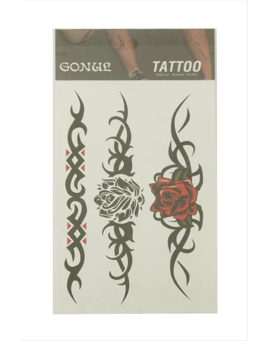 Gül Tattoo Dövme Sticker
