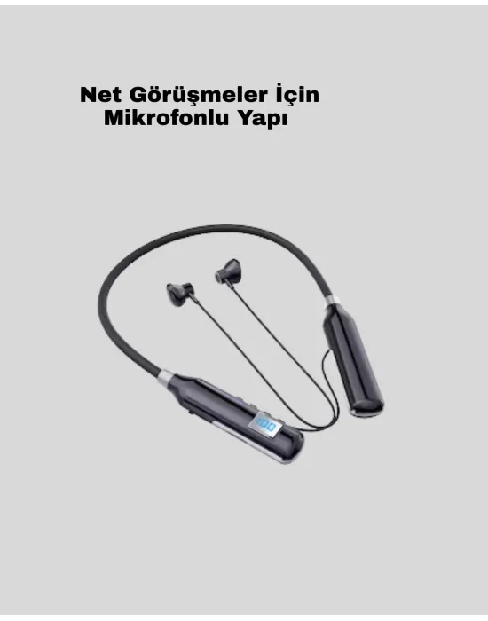 Gürültü Azaltmalı Mikrofonlu Kablosuz Bluetooth Kulaklık