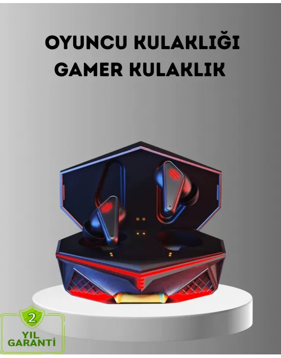 Gürültü Engelleme Özellikli Kablosuz Bluetooth Kulaklık Dokunmatik