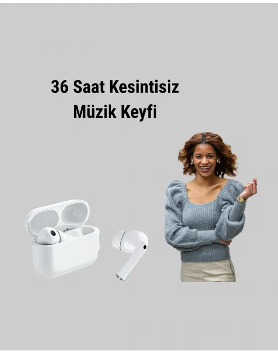 Gürültü Engelleme Özellikli Kablosuz Bluetooth Kulaklık –  Type-c Hızlı Şarj