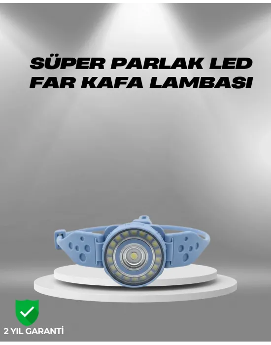 Hafif Ve Taşınabilir Kamp Kafa Lambası Ayarlanabilir Işık