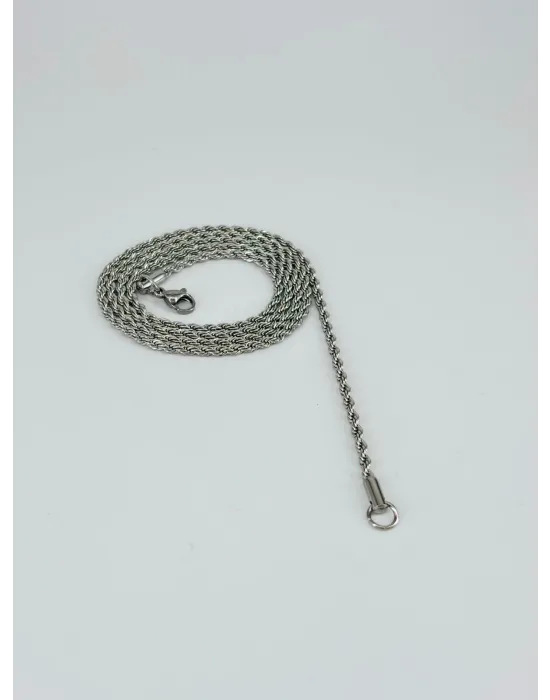 Halat Burgu Çelik Erkek Zincir - Ekl0055