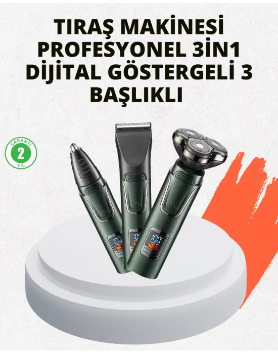 Hareket Halinde Kullanıma Uygun Tıraş Makinesi