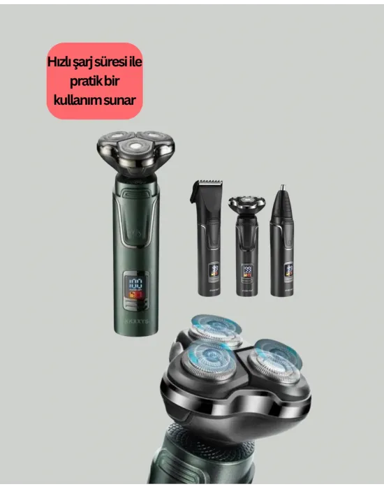 Hareket Halinde Kullanıma Uygun Tıraş Makinesi