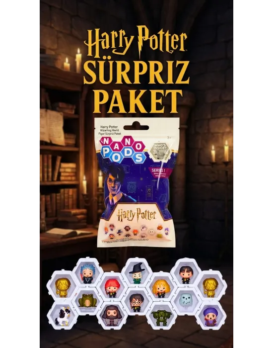 Harry Potter Sürpriz Figür Seti Çocuklar Ve Koleksiyonerler İçin 2 Adet