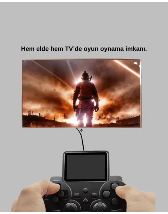 Hdmı Destekli S10 Gamepad 520 Oyunlu Tv’ye Bağlanabilir Atari 2025 Model