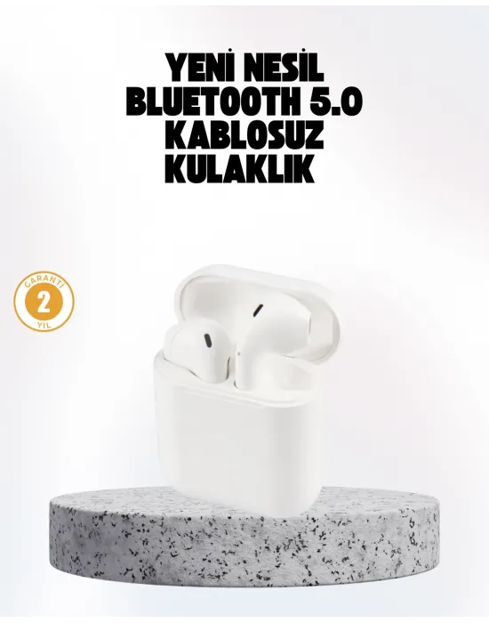 Hızlı Şarj Destekli 2. Nesil Bluetooth 5.0 Ergonomik Kulaklık
