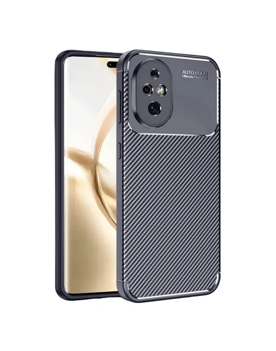 Honor 200 Kılıf Auto Focus Karbon Kapak - Lacivert