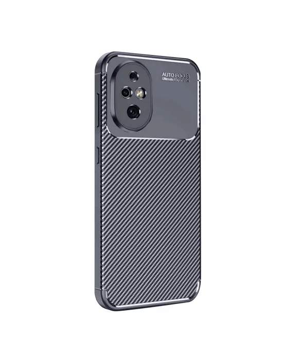 Honor 200 Kılıf Auto Focus Karbon Kapak - Lacivert