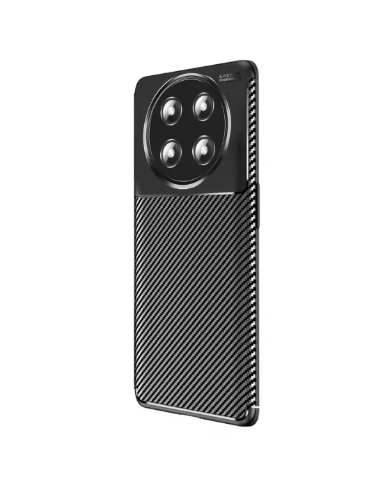 Honor Magic 7 Lite Kılıf Auto Focus Karbon Kapak - Siyah