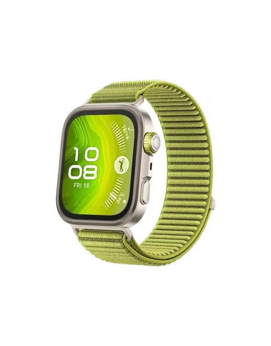 Huawei Fit 4 Braid Kordon (saat Değildir) - Açık Yeşil