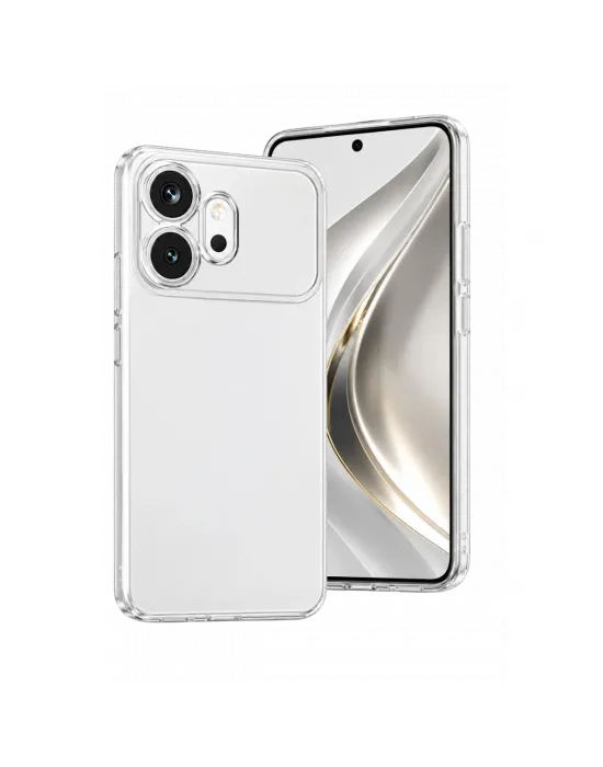 Huawei Honor 600 Lüx Şeffaf Silikon - Şeffaf
