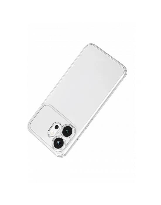 Huawei Honor 600 Lüx Şeffaf Silikon - Şeffaf