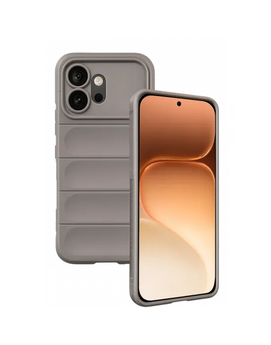 Huawei Honor 600 Optimum Silikon - Gri