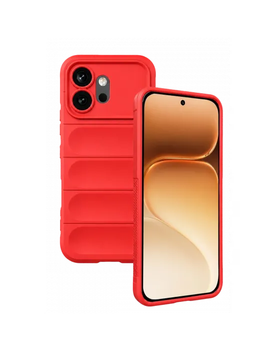 Huawei Honor 600 Optimum Silikon - Kırmızı