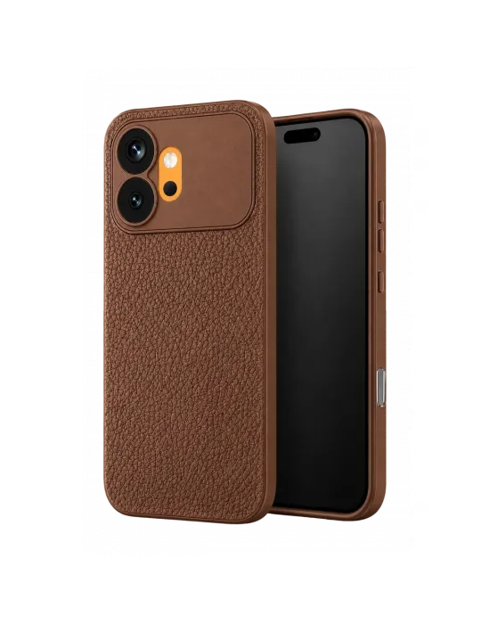 Huawei Honor 600 Thermax Silikon Kılıf - Kahverengi