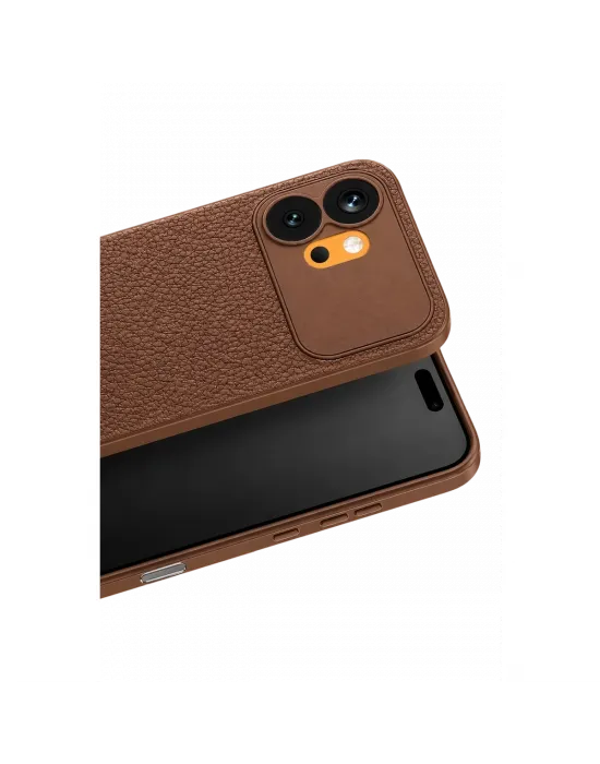 Huawei Honor 600 Thermax Silikon Kılıf - Kahverengi