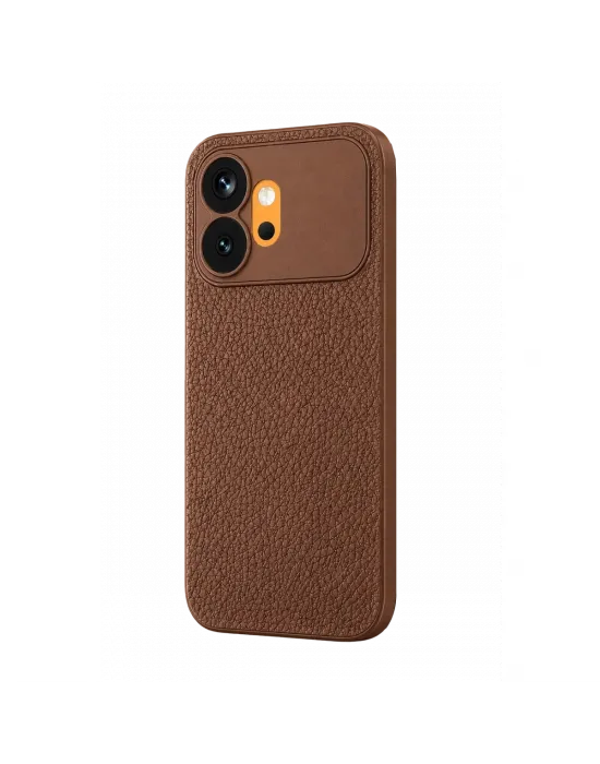 Huawei Honor 600 Thermax Silikon Kılıf - Kahverengi