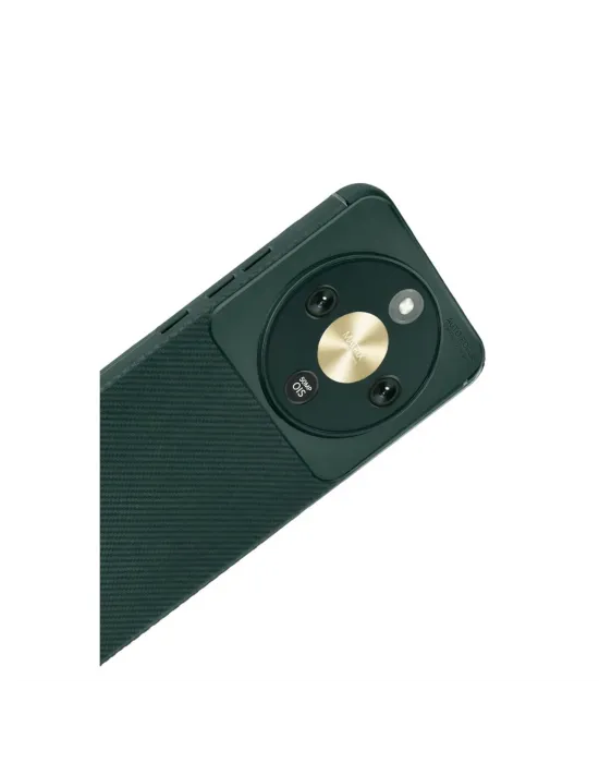 Huawei Honor Magic 8 Lite Auto Focus Karbon Kapak - Koyu Yeşil