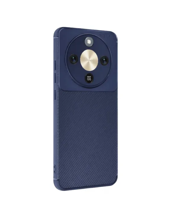 Huawei Honor Magic 8 Lite Auto Focus Karbon Kapak - Lacivert