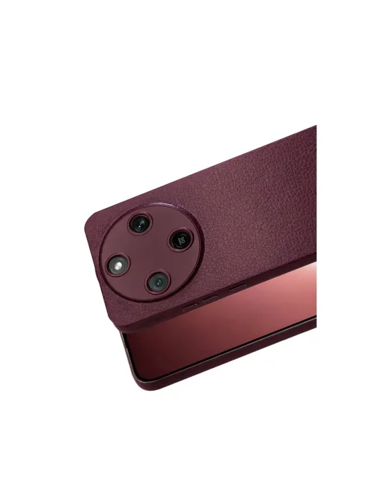 Huawei Honor Magic 8 Lite Thermax Silikon Kılıf - Bordo