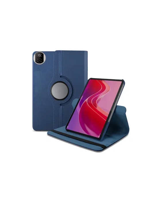 Huawei Honor Pad X7 360 Tablet Deri Kılıf - Lacivert